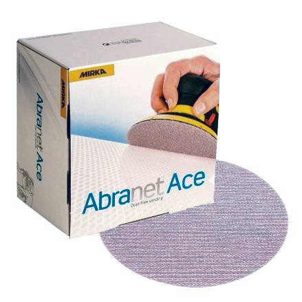 MIRKA240 Dischi Velcro Rete Abranet ACE 150mm 240 50 pz.